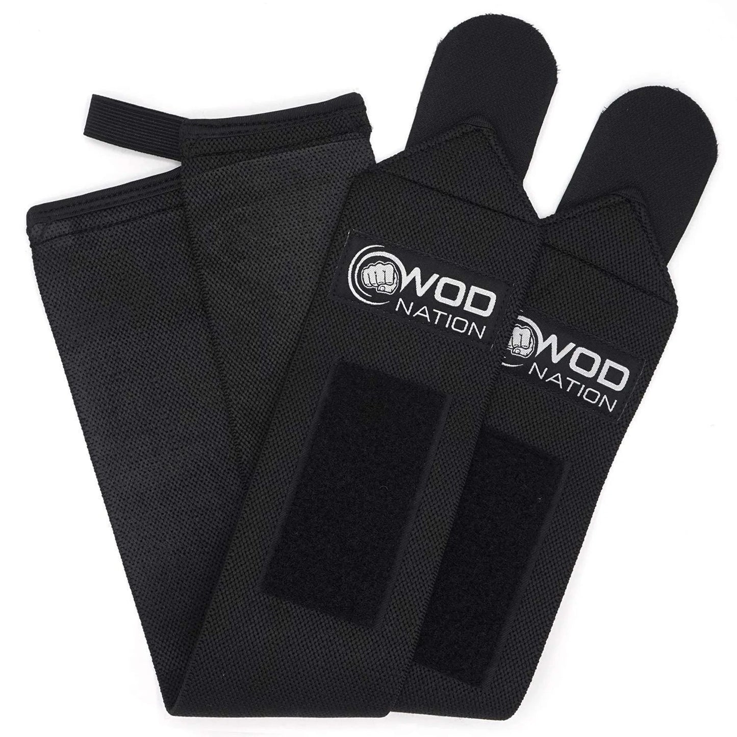 12 Inch Professional Wrist Wraps & Straps for Gym - Black - Apex Athletics