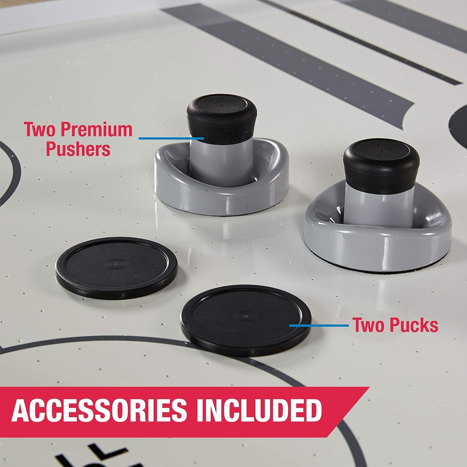 Air Hockey Table with Arcade Electronic Scorer, Perfect for Family Game Rooms - Apex Athletics