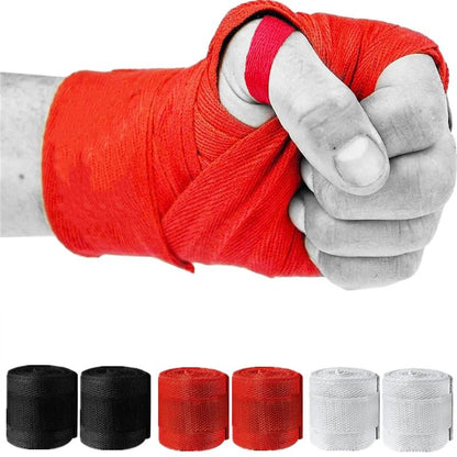 Boxing Bandage Cotton Wraps for MMA Sanda Gauntlets Competition - Apex Athletics