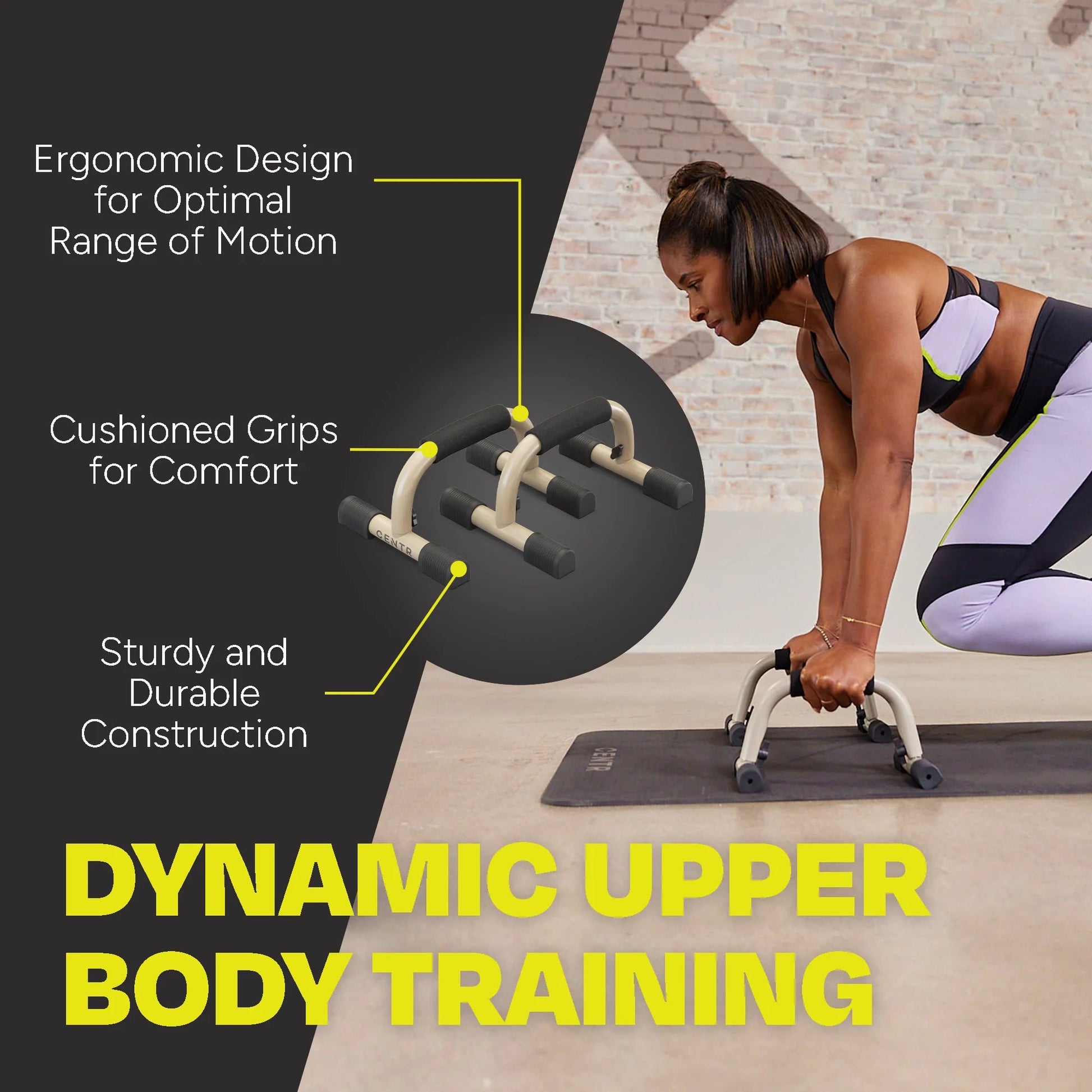 by Chris Hemsworth Push up Handles, Push up Bars + 3-Month Membership - Apex Athletics