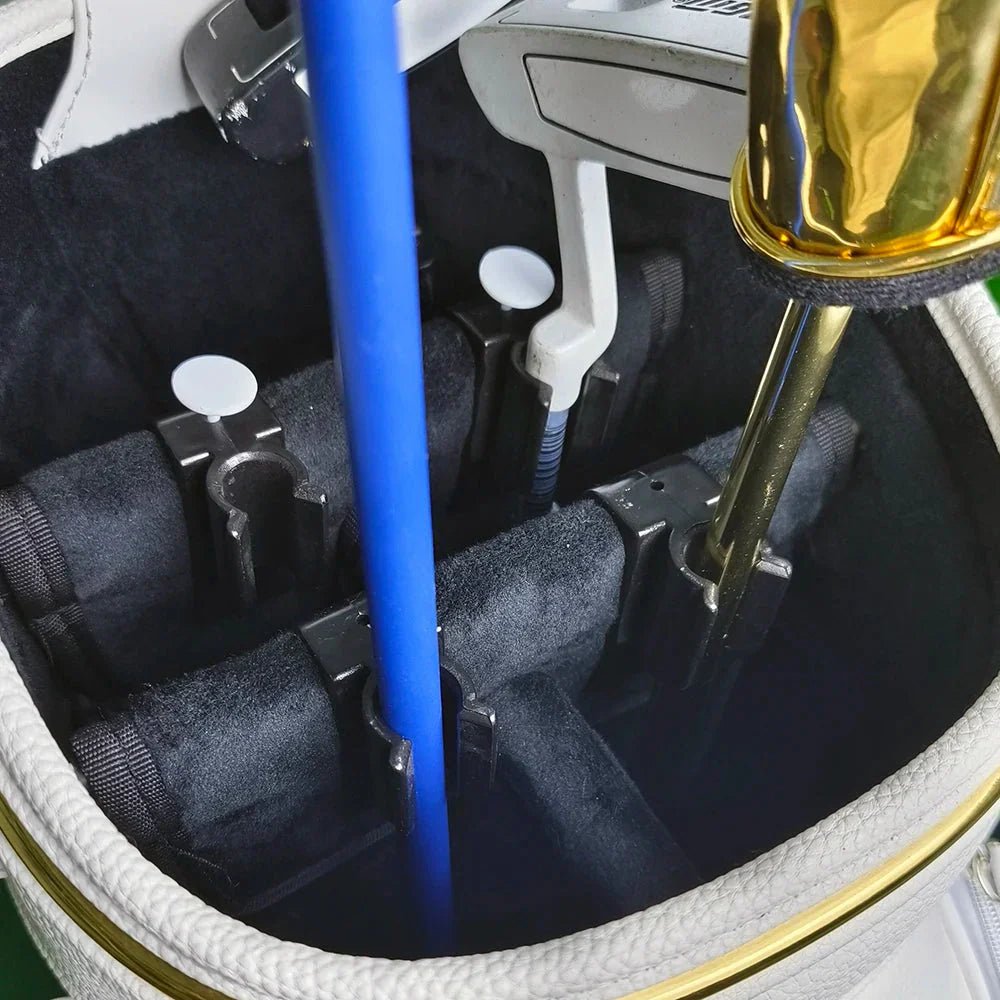 Durable Golf Club Bag Clips – Putter Clamp Holder Organizer, Plastic Golf Accessories for Men and Women - Apex Athletics