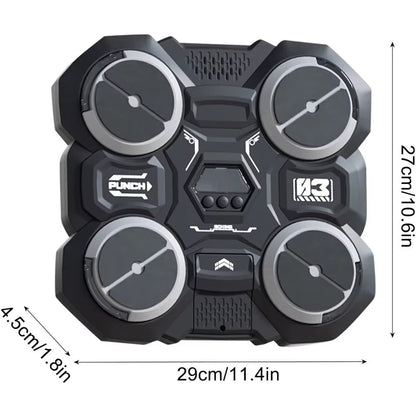 Bluetooth Music Boxing Machine for Kids - Wall Mounted Smart Boxing Fun! - Apex Athletics