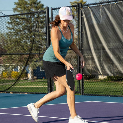 Sports Indoor Outdoor Play Pickleball 40 Hole,4 Pack - USAPA Approved, Pink - Apex Athletics