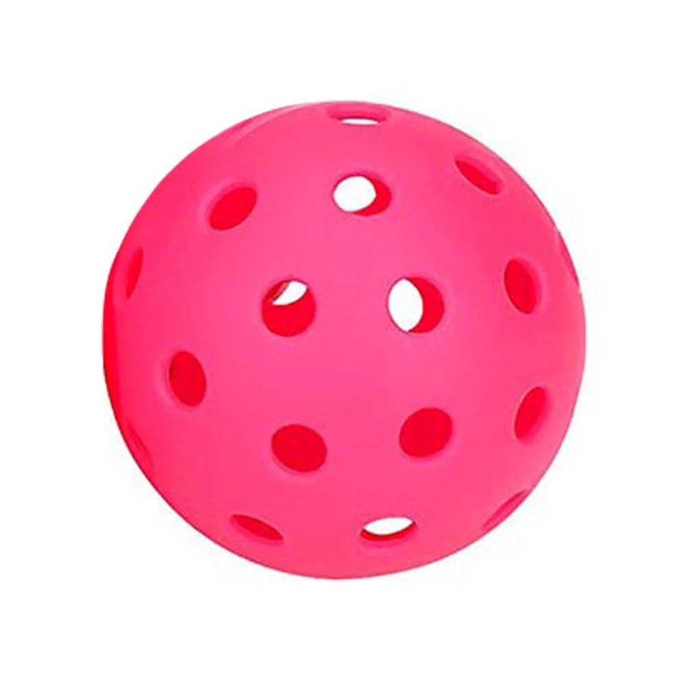 Sports Indoor Outdoor Play Pickleball 40 Hole,4 Pack - USAPA Approved, Pink - Apex Athletics